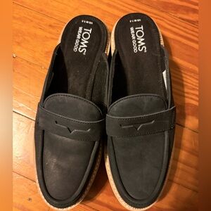toms cara lug sole mule loafers